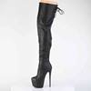 Pleaser - JUBILANT3007 Bottes cuissardes à plateforme - Noir Product image